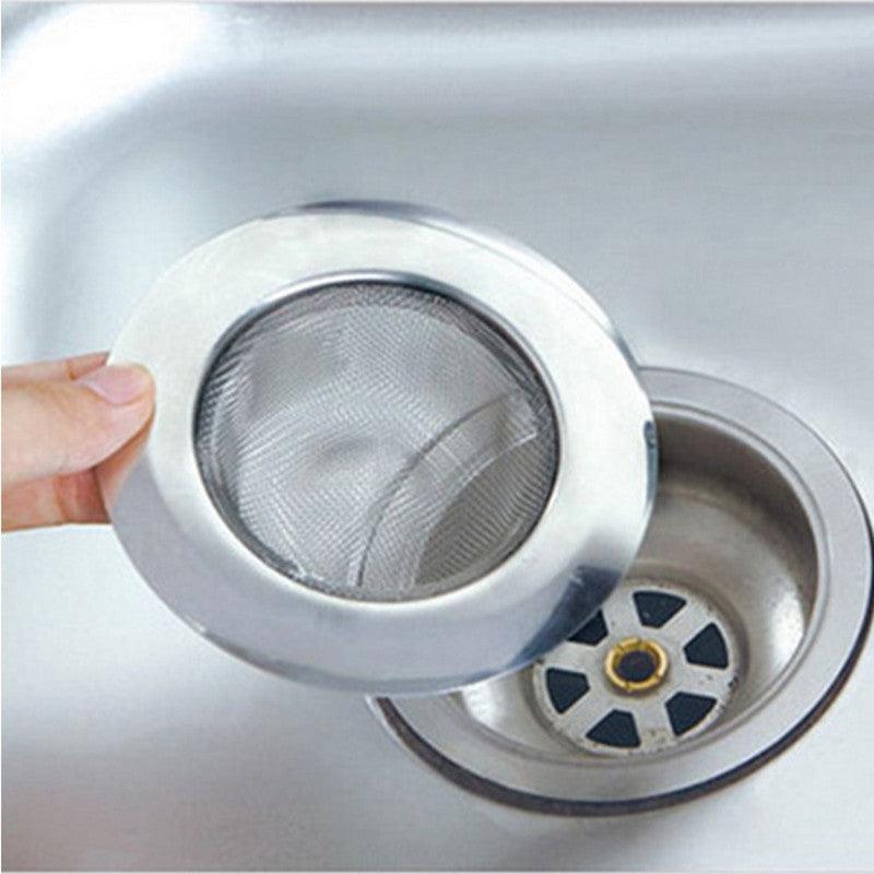 Kitchen Bathroom Sink Stainless Steel Sewer Filter Leaking Net - amazitshop