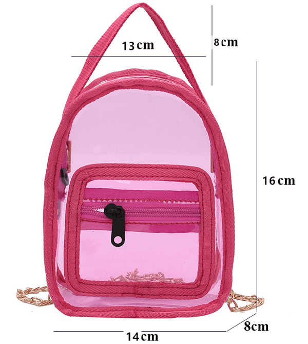 Casual wild jelly parent-child shoulder bag - amazitshop