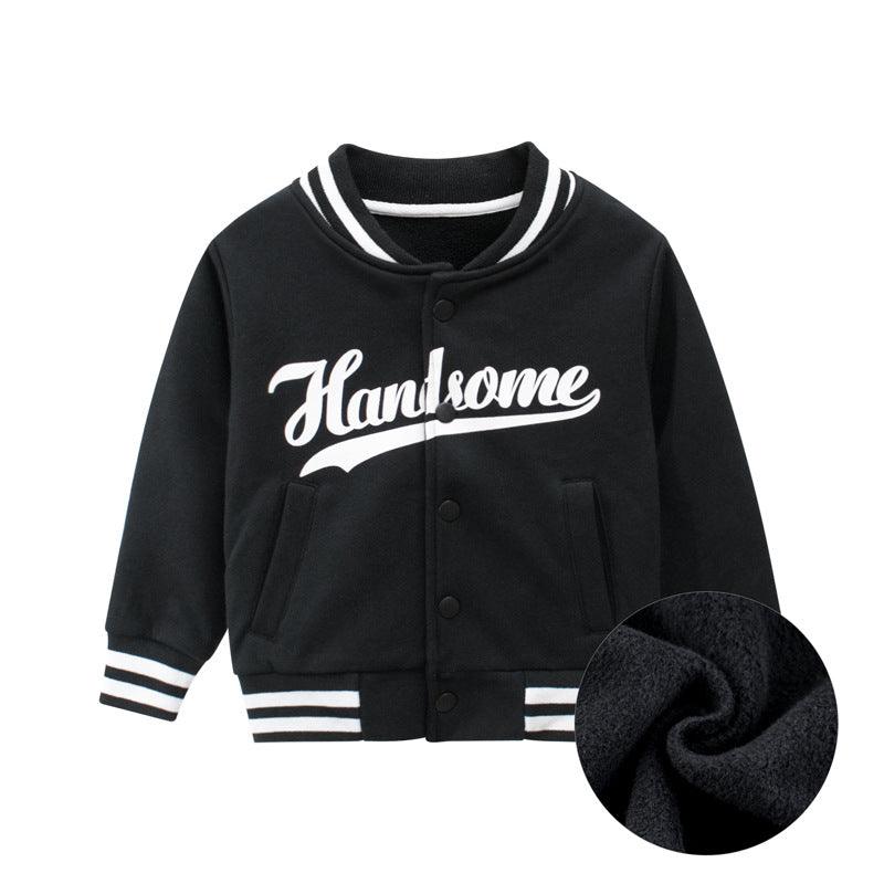 Children's fleece sweater boy jacket baby top clothes - amazitshop