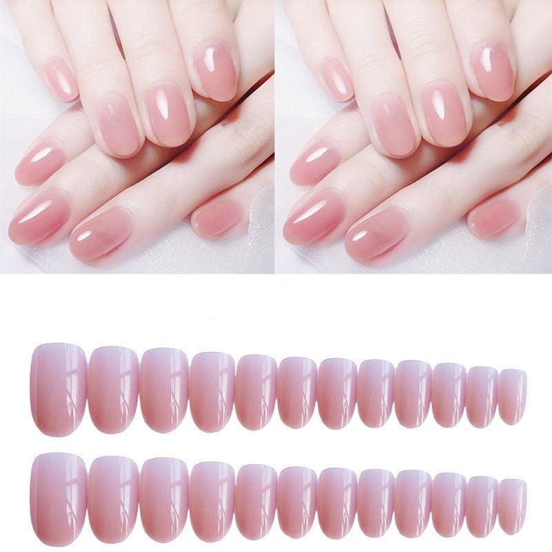 Fake nails can be taken with long and short styles - amazitshop