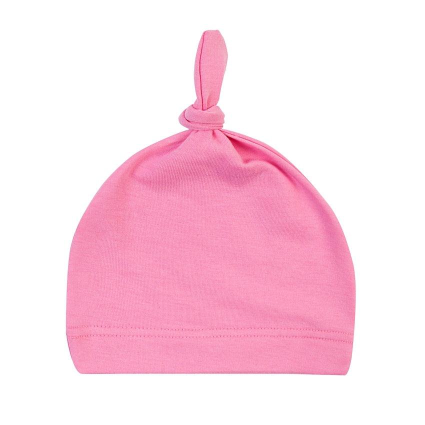 Baby Products Newborn Knot Cap Solid Color Uniform Size - amazitshop
