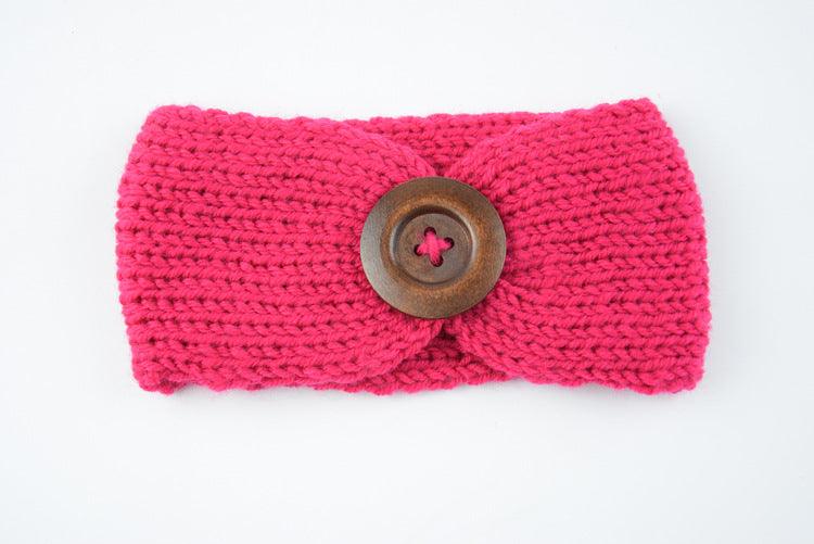 Baby wool headband hand-woven hair accessories - amazitshop