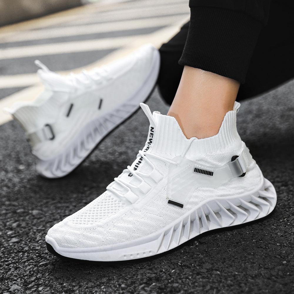 Men's Fashion Trendy Breathable Flyknit Sports Casual Shoes - amazitshop