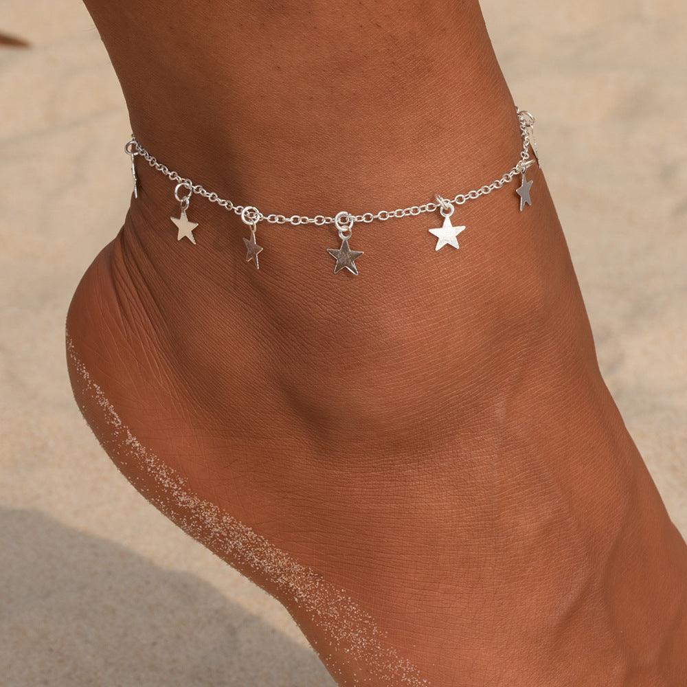 Simple Star Fashion Anklet Jewelry