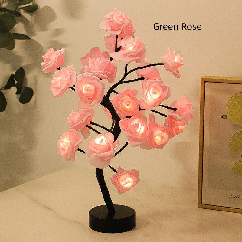 LED Rose Table Lamp Decoration - amazitshop