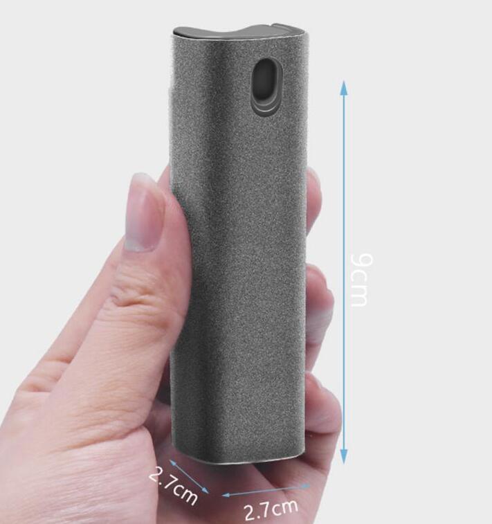 2 In 1 Phone Computer Screen Cleaner Kit For Screen Dust Removal Microfiber Cloth Set - Amazitshop