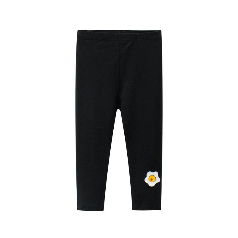 Autumn New Product Korean Girl Leggings Baby Stretch Trousers