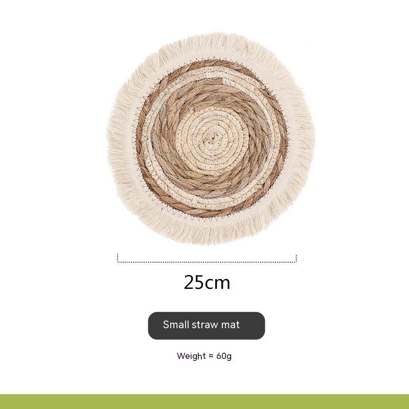 Tassel Grass Insulated Dining Table Mat - amazitshop