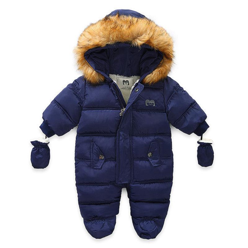 Baby Kids Jumpsuit Jacket with Gloves - amazitshop