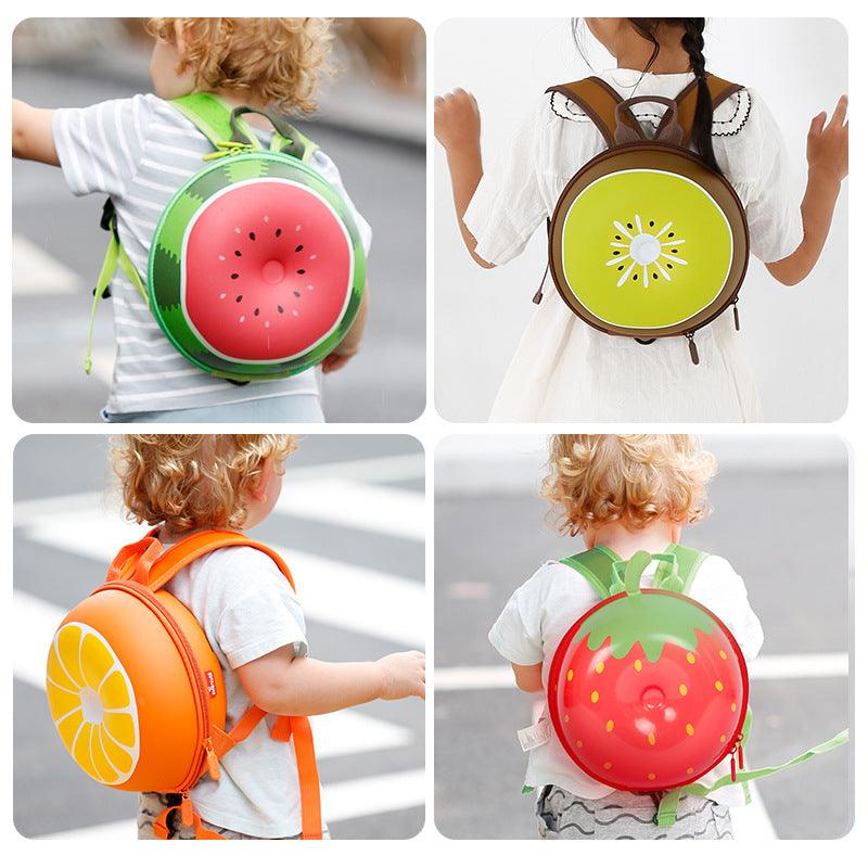 Fruit Shape Cute Casual Children's Anti-lost Backpack - amazitshop