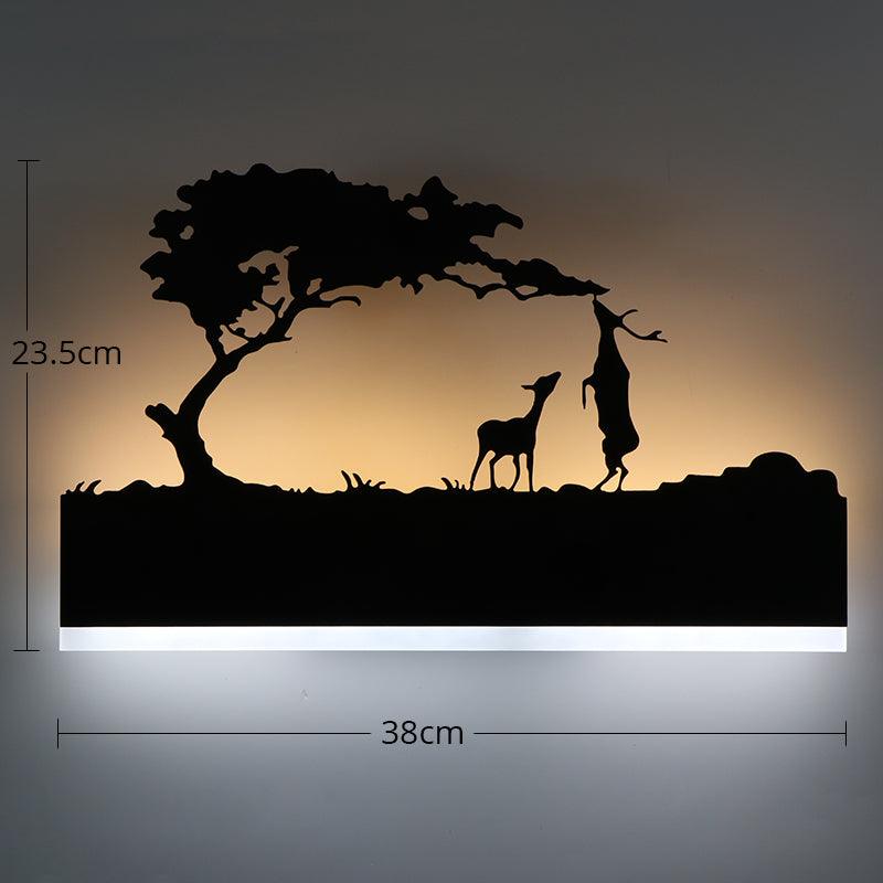Led acrylic wall lamp - amazitshop