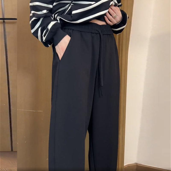 Large Size Slimming Suit Pant Minimalist Design - amazitshop