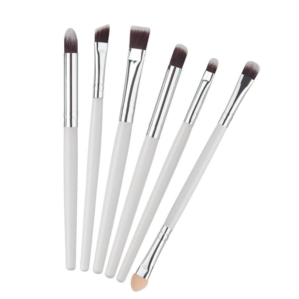 6PCS eye makeup cosmetics 2021 Brushes Set for Eyeshadow eyebrow lip eyeliner brush beauty make up tools - amazitshop