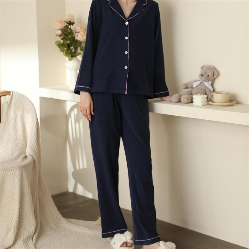 Women's Brushed Thin Velvet Pajamas Suit - amazitshop
