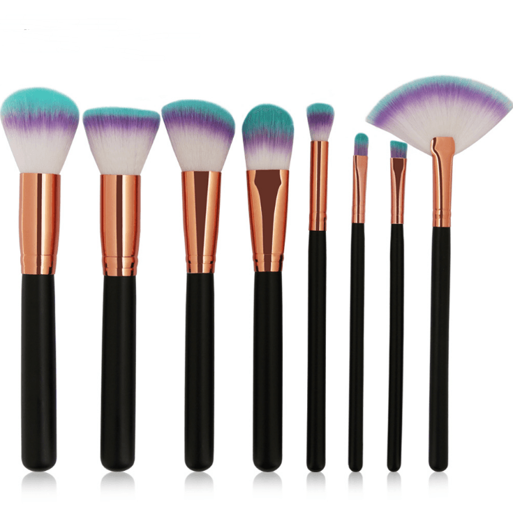 8 makeup brushes - amazitshop
