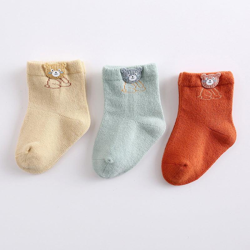 Cartoon Accessories Baby Socks Boneless Baby Cotton Socks - amazitshop