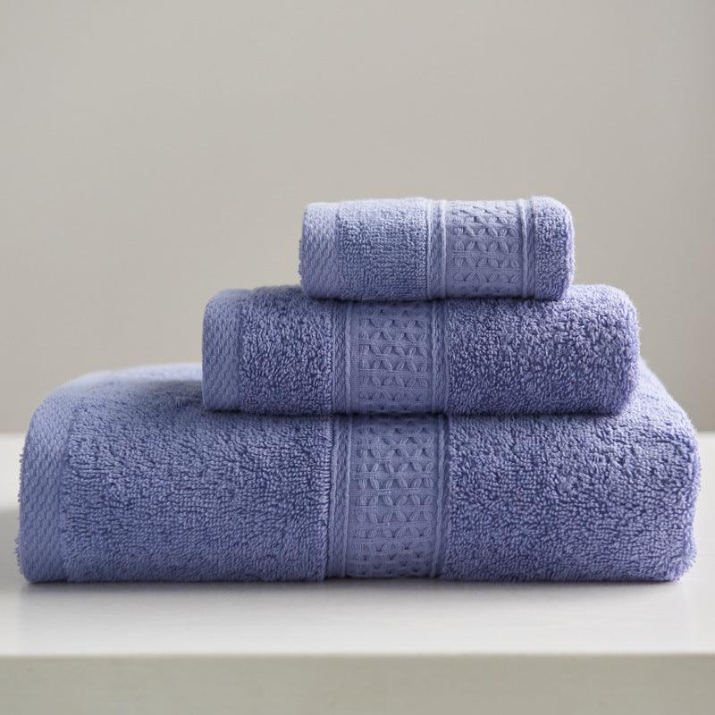 Minimalist Style Square Towel Towel Bath Towel Set Towel Pure Cotton - amazitshop