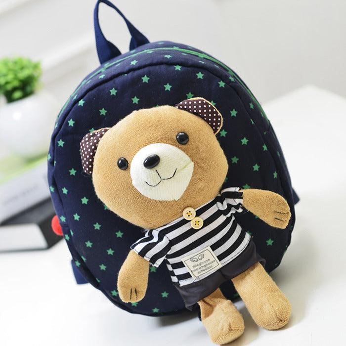Cute Baby Backpack Anti-lost Bear Cartoon - amazitshop
