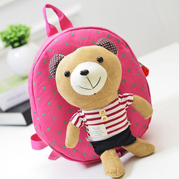 Cute Baby Backpack Anti-lost Bear Cartoon - amazitshop