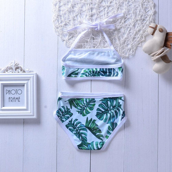 Baby Girls Swimsuit 2PCS Summer Kids Split Swimwear Girls Kit - amazitshop