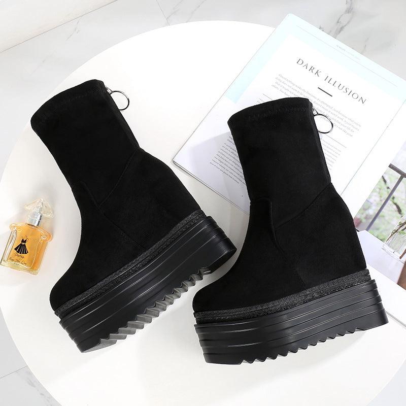 All-matching Korean Martin Boots Women's Platform - amazitshop