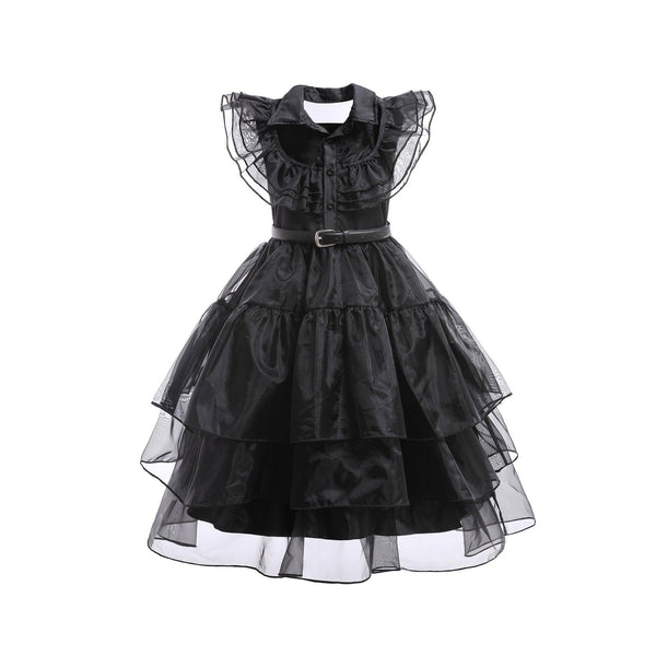 Black Dress Cosplay Clothing Girls - amazitshop