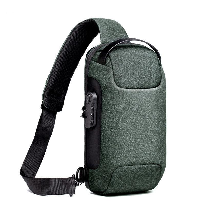 Sling Bag, Waterproof Men's Chest Bag Shoulder Bags Crossbody Sling Backpack For Men - amazitshop