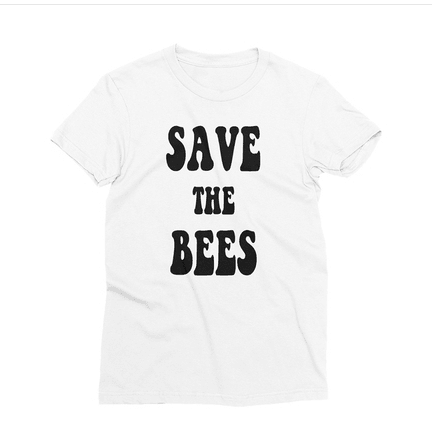 Save the bees funny t shirt women be kind shirt graphic tees - amazitshop