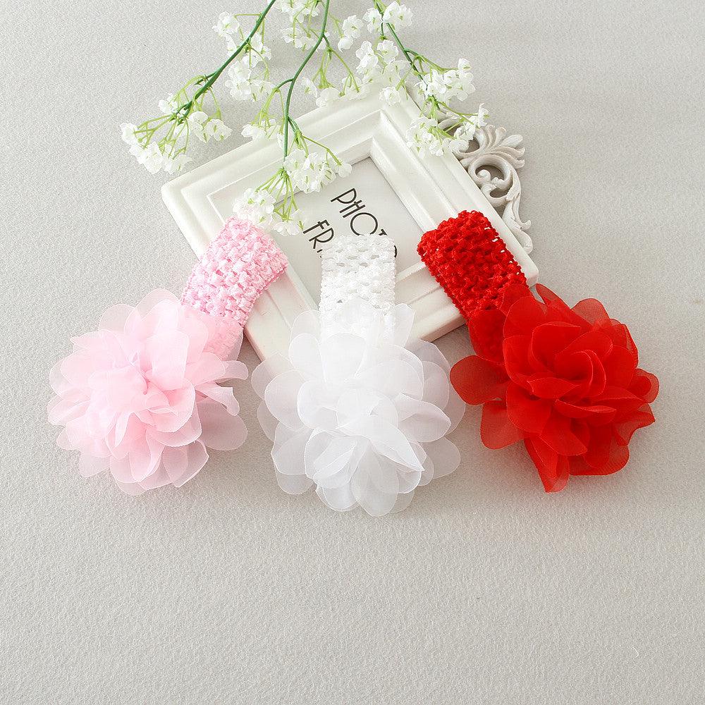 Korean super flower children headdress ornaments wedding flower girl dress accessories factory - amazitshop