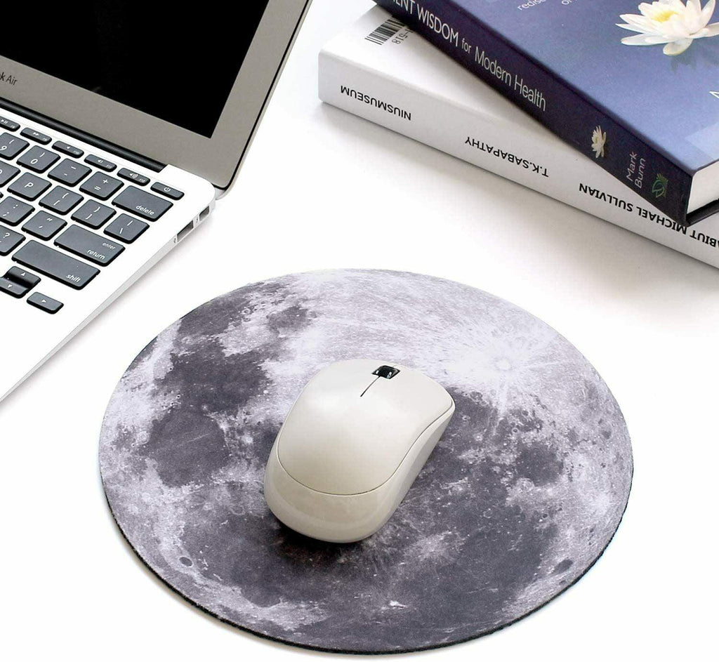 Space Round Mouse Pad PC Gaming Non Slip Mice Mat For Laptop Notebook Computer Gaming Mouse Pad - amazitshop