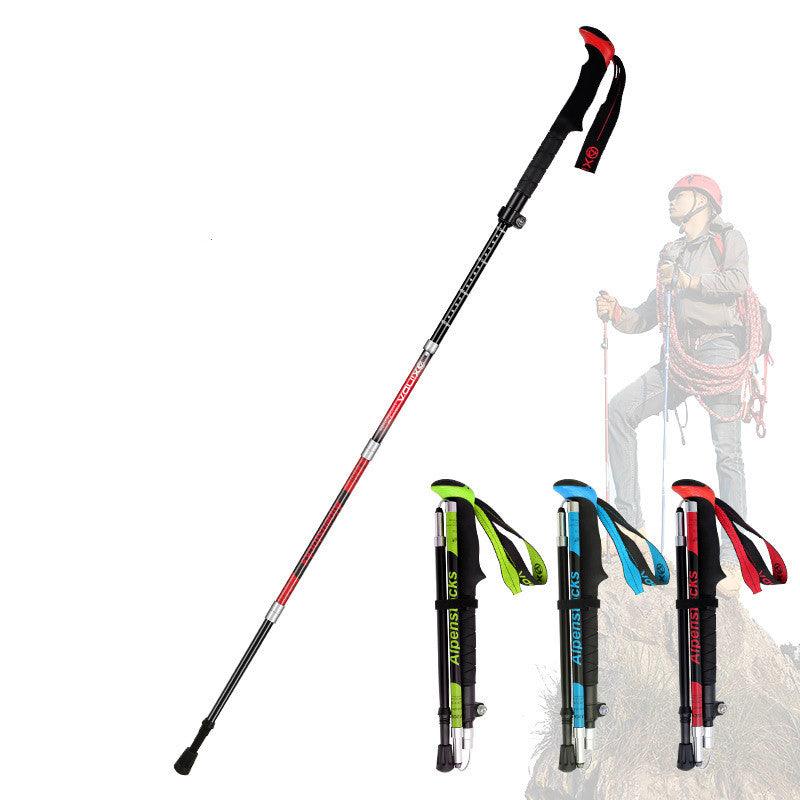 Ultralight carbon trekking poles for outdoor hiking - amazitshop