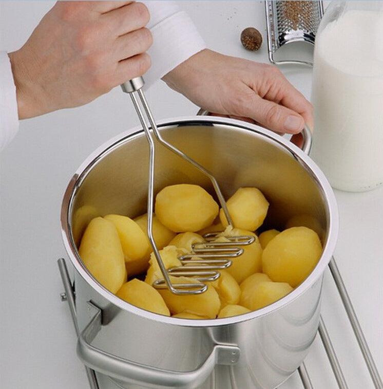 Kitchen Tools Vegetable Gadgets Potato Ricer Mud Machine Potatoes Masher Pressure Mashed Potatoes Masher Device - amazitshop