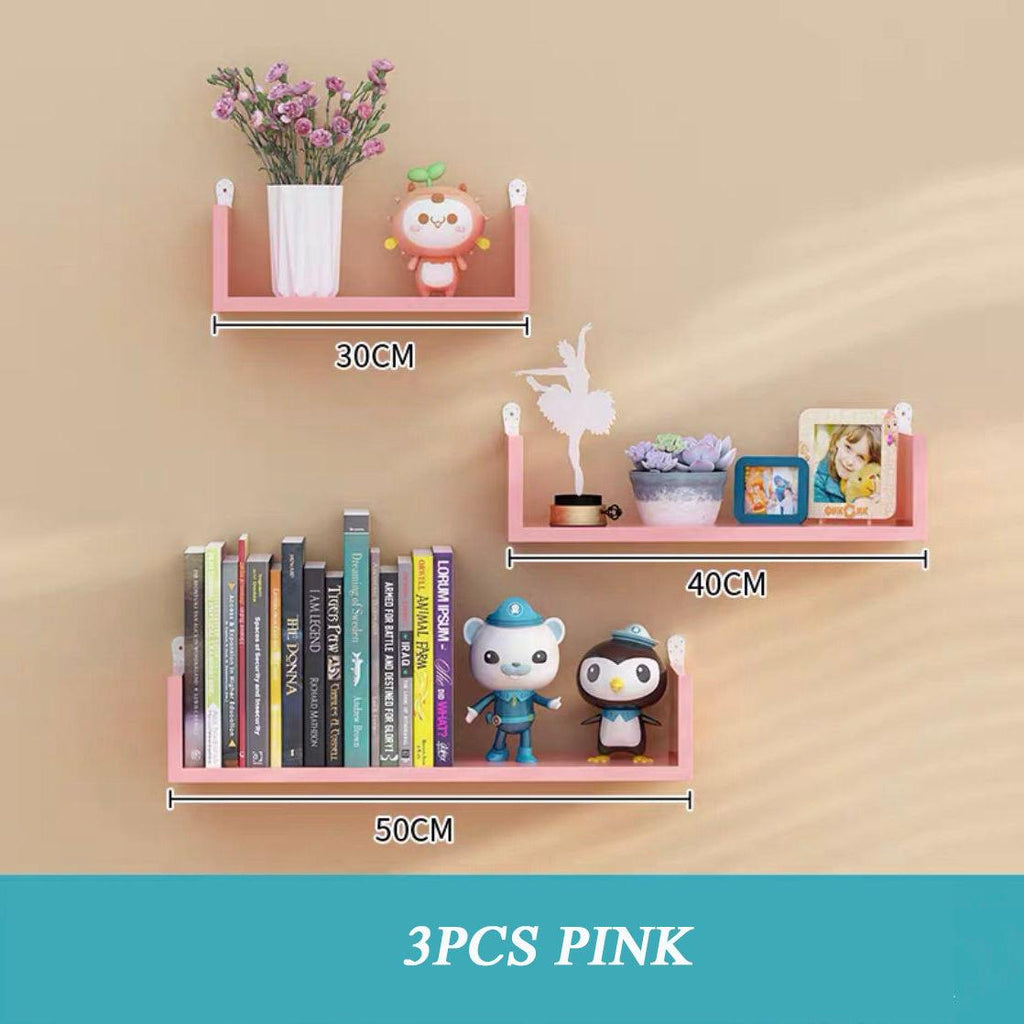 Wooden Wall Hanging Shelves Living Room Decor - amazitshop