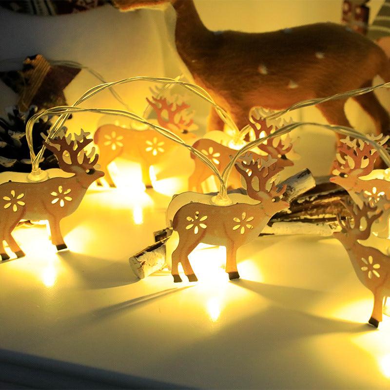 2024 Christmas LED Light String Santa Claus Elk Snowman Xmas Ornament String Light Christmas Decorations 2024 New Year Navidad Gift - amazitshop