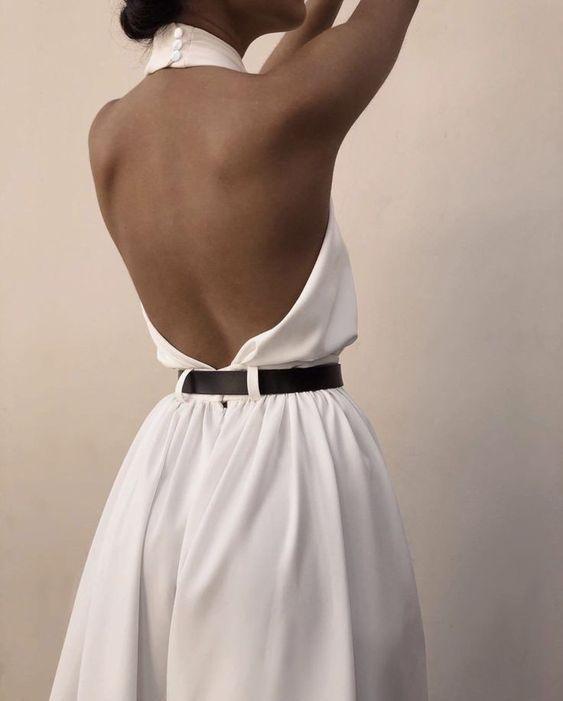 Polyester Women's Sexy Sleeveless Halter Backless Jumpsuit - amazitshop