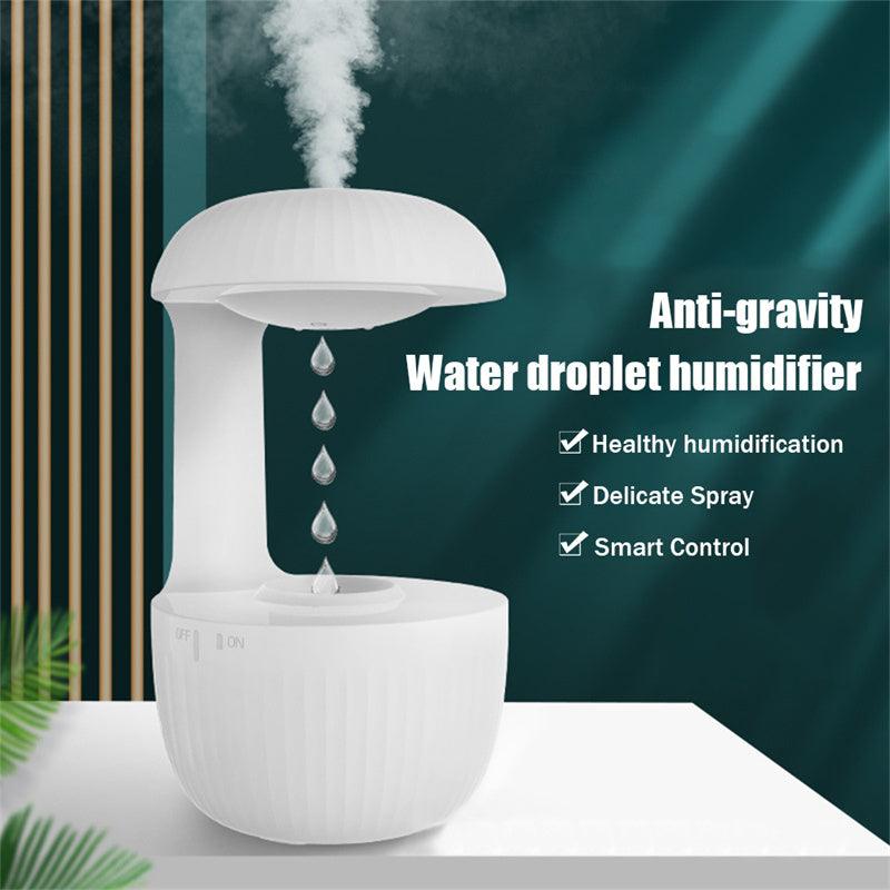 Anti-gravity Air Humidifier Mute Countercurrent Humidifier Levitating Water Drops Cool Mist Maker Fogger Relieve Fatigue - amazitshop