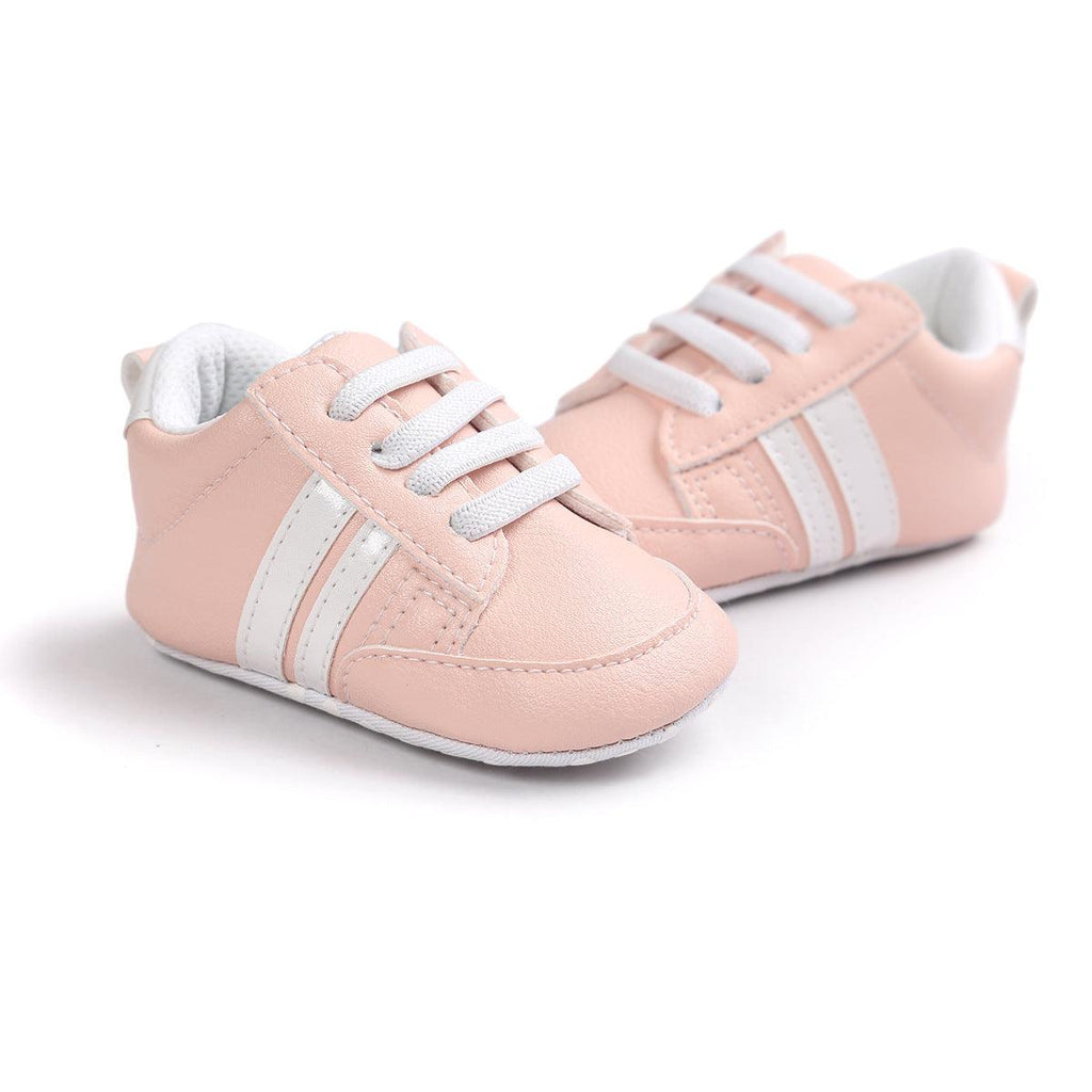 Baby Boy Girl Moccasins Shoes Infant PU Leather Non-slip Soft Newborn Sneakers - amazitshop