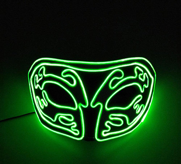 Cold Light Eva Half Face Glow Mask Holiday - amazitshop
