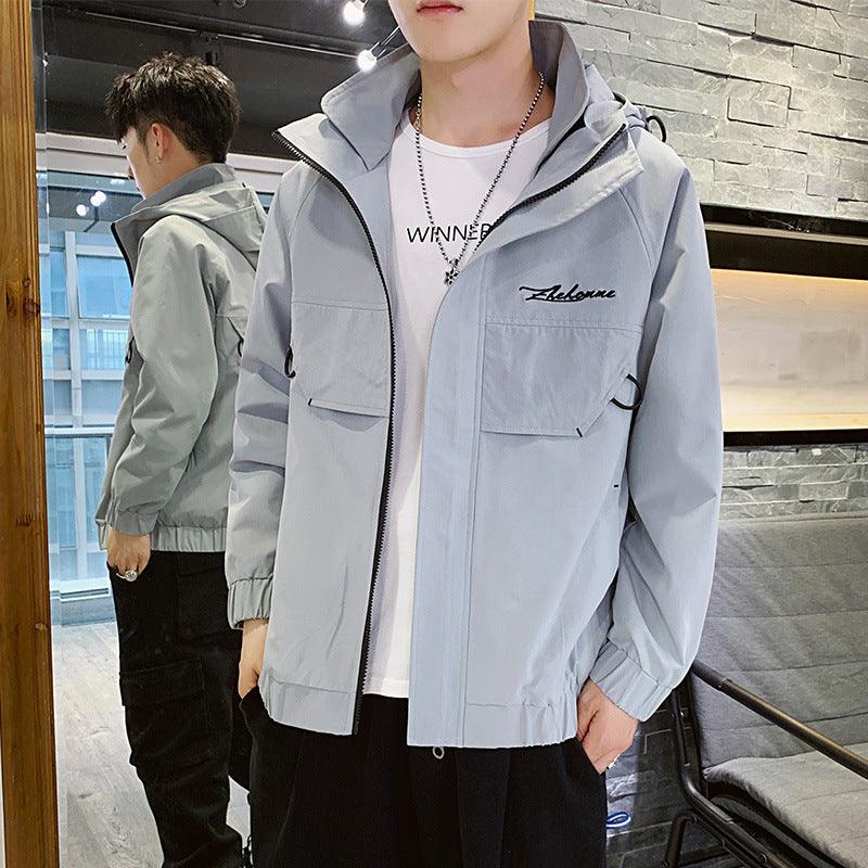 men"s work coat new fashion jacket in spring and autumn of - amazitshop