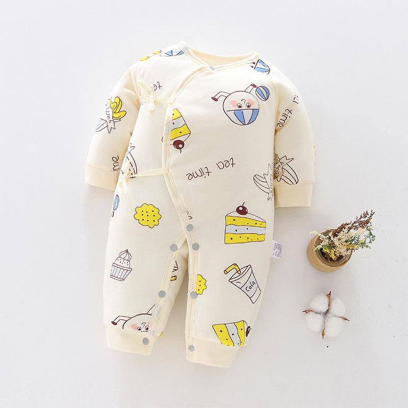 Baby warm one-piece clothes spring, autumn and winter - amazitshop