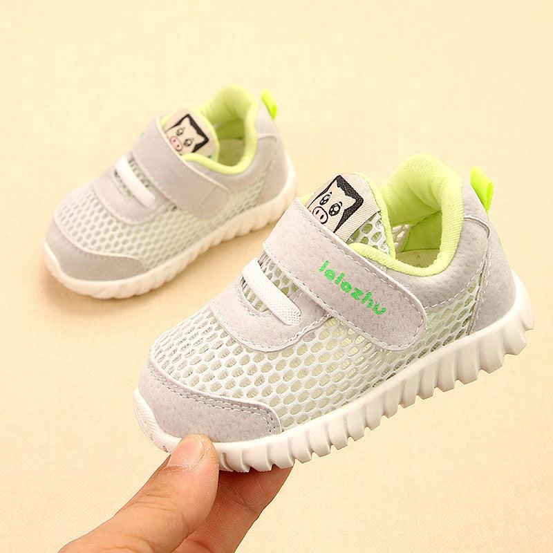 Boys' Breathable Sports Mesh Toddler Shoes - amazitshop