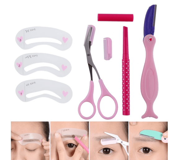 1 set Eyebrow Shaping Pencil Makeup Tools - amazitshop