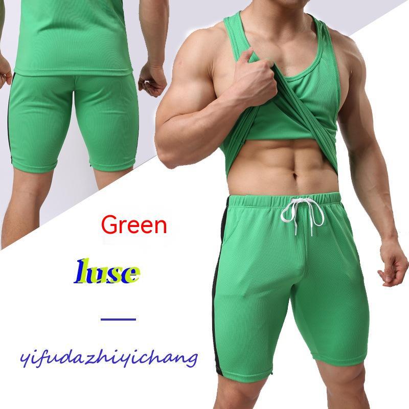 Men's Sports Color Matching Fashion Quick-drying Lace-up Pants - amazitshop