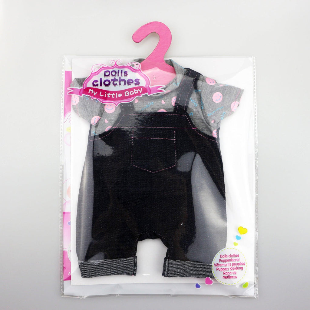 Girls Doll 43cm Doll Accessories Denim Jumpsuit Suspenders - amazitshop