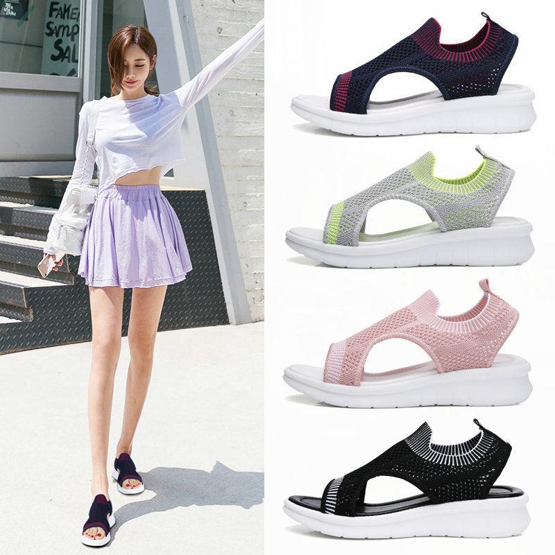Women's shoes with flying wedges - amazitshop