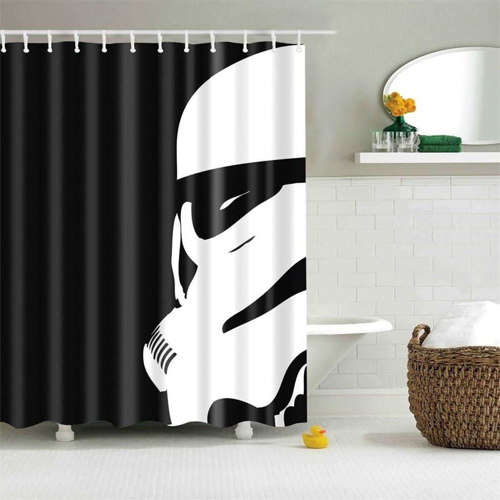 3D digital printing waterproof shower curtain - Amazitshop