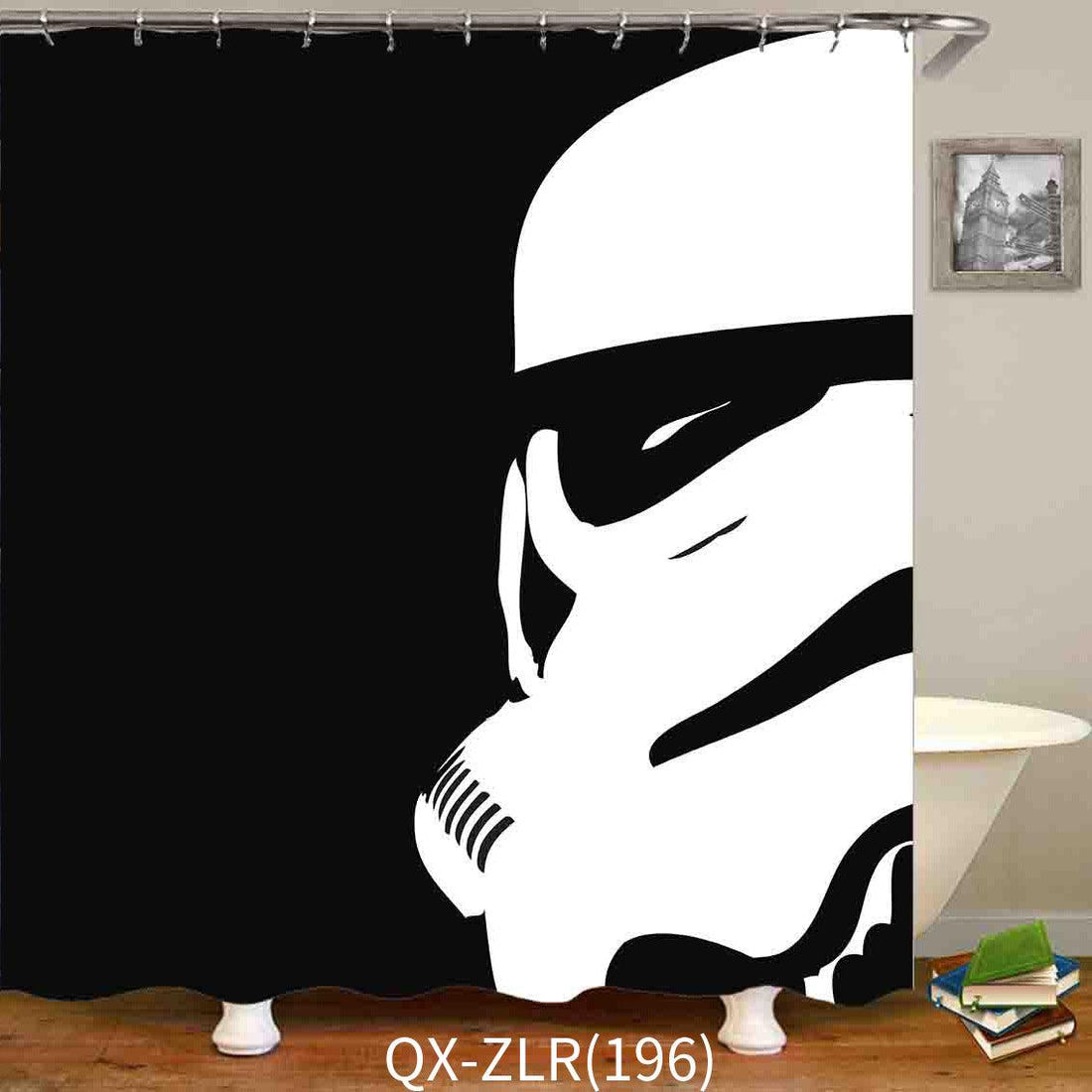 3D digital printing waterproof shower curtain - Amazitshop