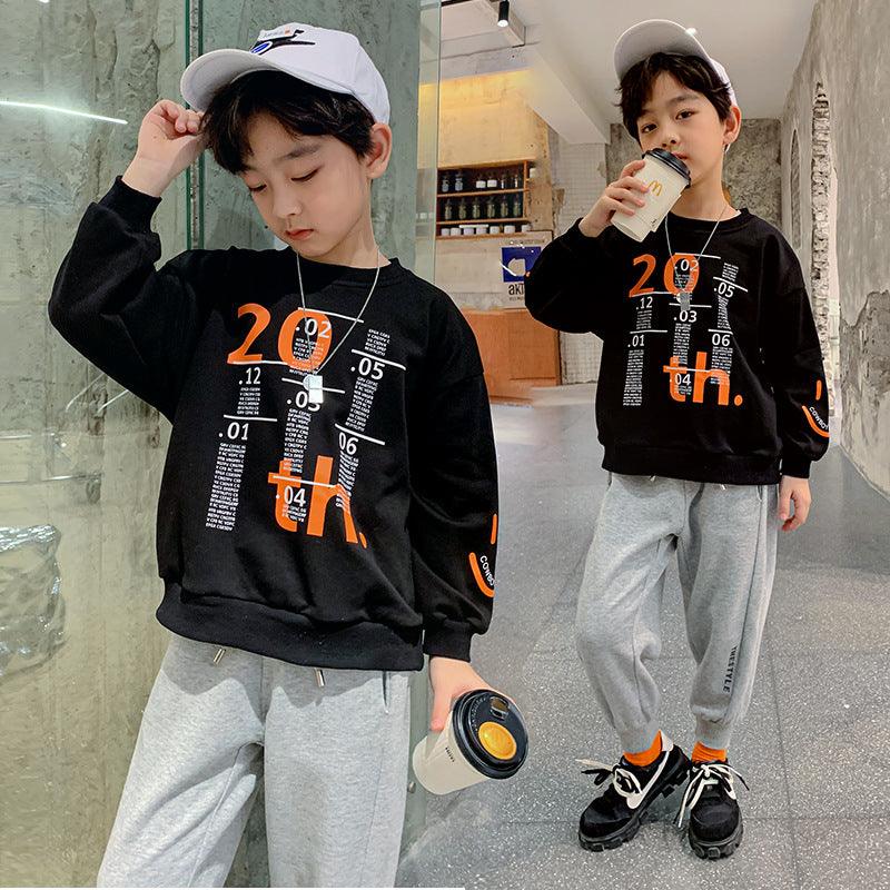 Outer Wear Trendy Children's Handsome Korean Children's Sweater - amazitshop