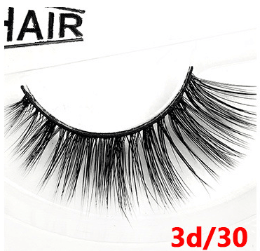 3D false eyelashes pair of eyelashes three-dimensional chemical fiber eyelashes black stems natural long and realistic eyelashes - amazitshop
