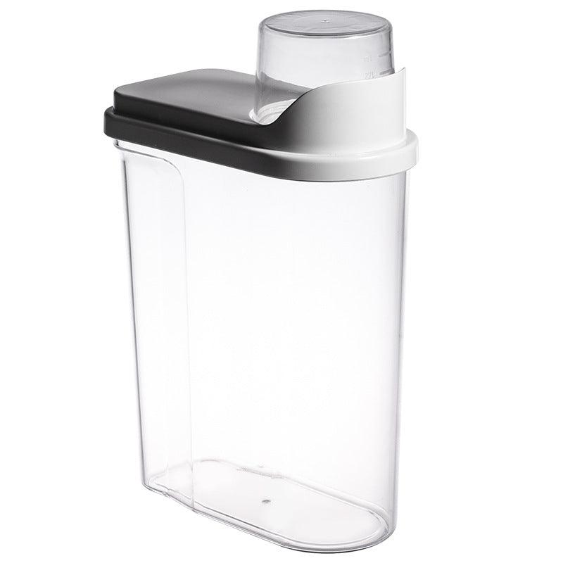 Transparent food moisture-proof plastic in sealed container for whole grains - amazitshop